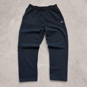 Y2K Champion Essential Every Day Baggy Wide Leg Faded Sweatpants